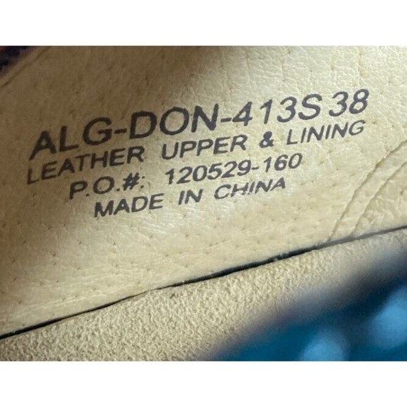 Alegria Black and Blue Leopard Print Mules - Picture 10 of 10